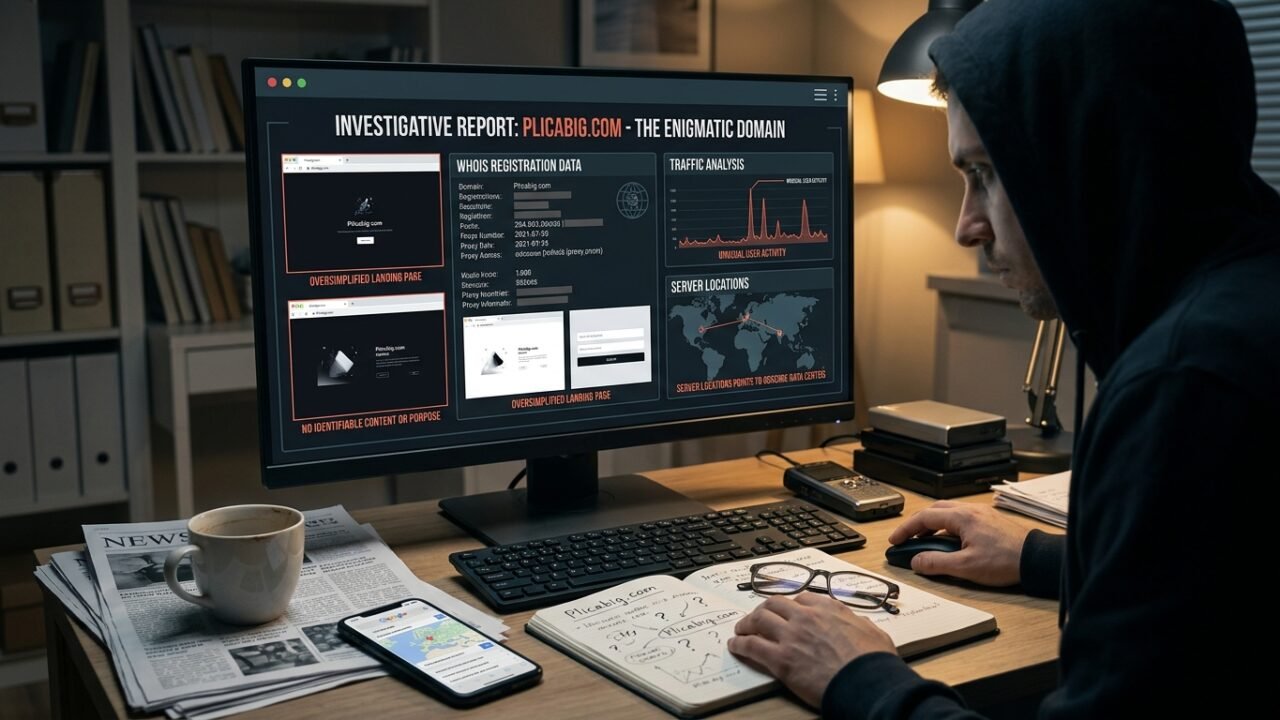 Plicabig.com: An In-Depth Investigation into the Enigmatic Domain